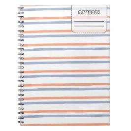 Pastell Color Line-Notebook Notizblock