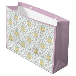 Pastell Damask Ostereier Muster Geschenktasche Große Geschenktüte