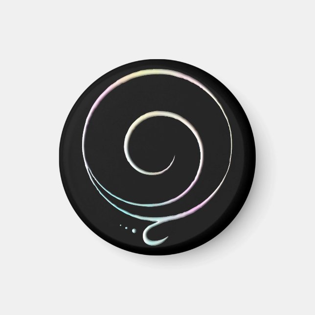 Pastell Dankbarkeit  Magnet (Vorne)