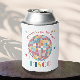 Pastell Disco Ball Geburtstagsparty Custom Dosenkühler