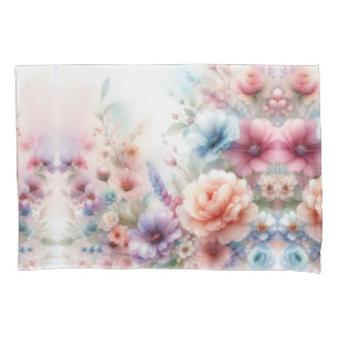 Pastell Dreamscape Wasserfarben Kissenbezug