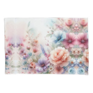 Pastell Dreamscape Wasserfarben Kissenbezug