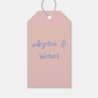 Pastell Elegant Stylisch Trendige Handschrift Name Geschenkanhänger