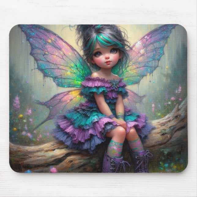Pastell-Fee des Traums Mousepad (Vorne)