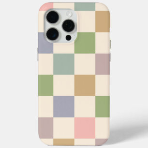 Pastell geprüft Geometrisches Retro Nahtloses Must Case-Mate iPhone Hülle