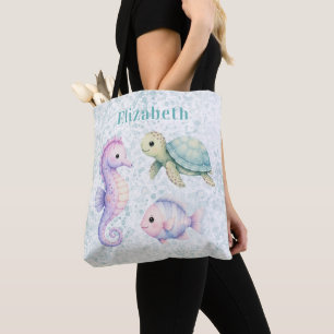 Pastell-Geschenk zur Babyparty unter dem Meer Tasche
