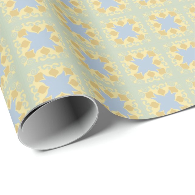 Pastell Geschenkpapier (Rolleneckpunkt)