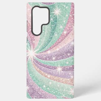 Pastell Glitter Samsung Galaxy Hülle