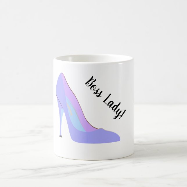Pastell-High Heels für weibliche Boss Lady Shoes Kaffeetasse (Mittel)