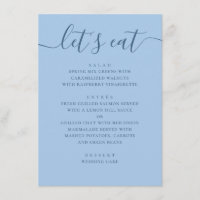 Pastell Himmelblau Hochzeit. Lasst uns das Hochzei