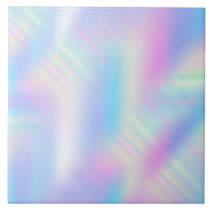 Pastell-Holografischer Gradient-Irideszent Fliese
