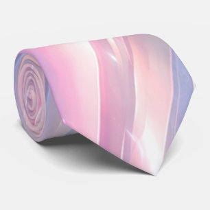 Pastell-Holografisches-Abstraktes-Fluss-Design Krawatte