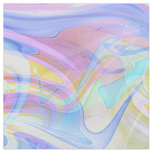 Pastell-Hologramm Stoff