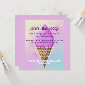 Pastell Ice Creme Cone Tropffel