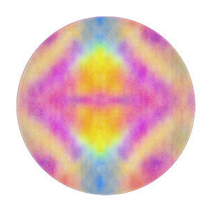 Pastell Iridescent farbenfrohe Farbgestaltung Schneidebrett