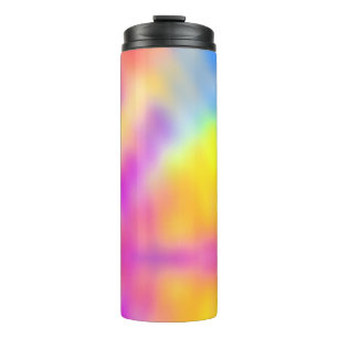Pastell Iridescent farbenfrohe Farbgestaltung Thermosbecher