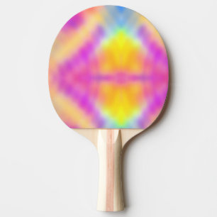 Pastell Iridescent farbenfrohe Farbgestaltung Tischtennis Schläger