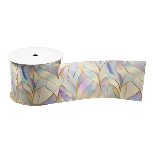 Pastell Irisierend Satinband (Spule)