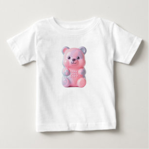 Pastell Kawaii 3D Süßigkeiten Kunst Baby T-shirt