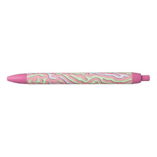 Pastell Kawaii Abstrakte Bunte Kritzel-Design Kugelschreiber