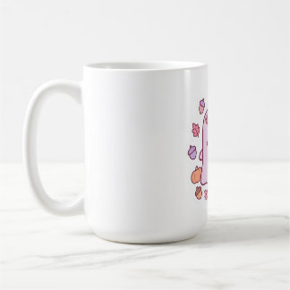 Pastell Kawaii Geist-Brew Süße Herbst-Tasse Kaffeetasse