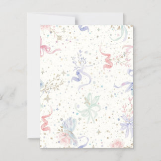 Pastell-Konfetti-Baby-Shower-Muster | Sanftes Rosa Magneteinladung