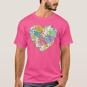 Pastell Konfetti Herzen T-Shirt