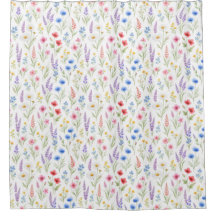 Pastell-Lavendel-Rosa-Blau-Lachs-Wildblume
