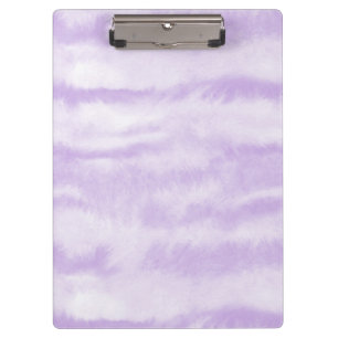 Pastell-Lavendel-Tie-Dye-Wasserfekteffekt Klemmbrett