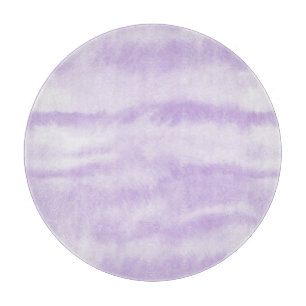 Pastell-Lavendel-Tie-Dye-Wasserfekteffekt Schneidebrett