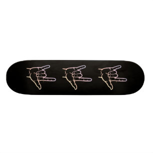 Pastell-Liebe ASL I Skateboard Sie
