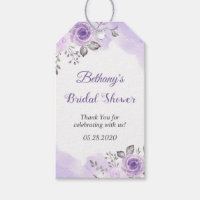 Pastell Lila Blumengeschenk für Brautpartys