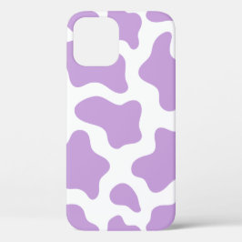 Pastell lila Kuhprägung Kawaii Case-Mate iPhone Hülle