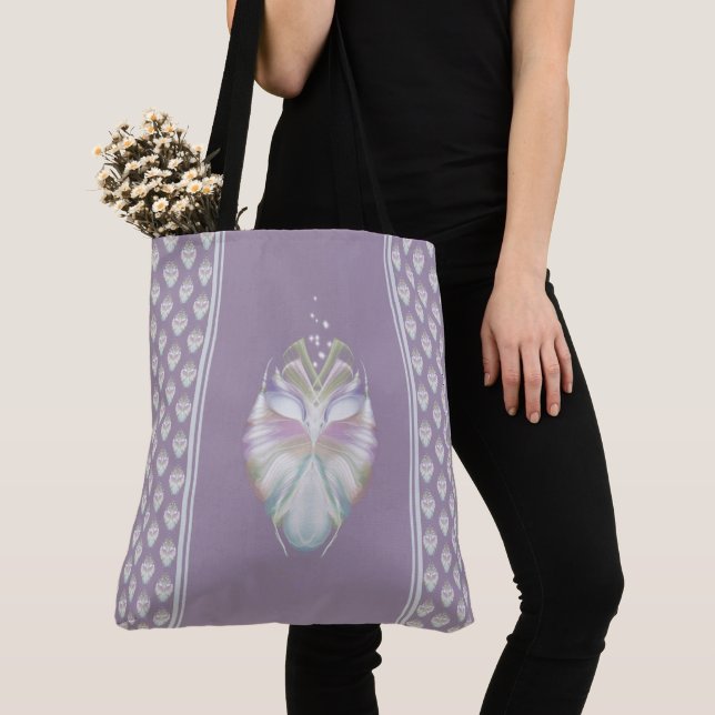 Pastell Lila Oracle Owl Tasche (Von Nahem)