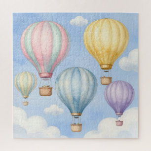 Pastell-Luftballons Himmel