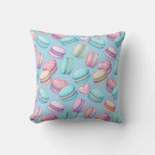 Pastell-Macarons-Wurfkissen Kissen