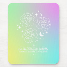 Pastell-Mauspad mit Glow-Up-Effekt Mousepad
