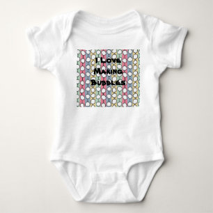 Pastell MCM farbenfrohe Linien Baby Strampler