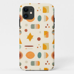 Pastell Minimalistische Aquarellformen Case-Mate iPhone Hülle