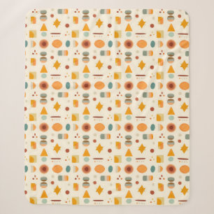 Pastell Minimalistische Aquarellformen Sherpadecke