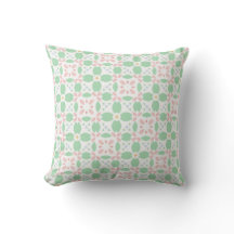 Pastell-Minz- und Pfirsich-Blumenmuster