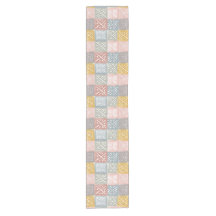 Pastell-Mudcloth | Terrakotta-Fliese