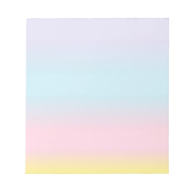 Pastell Notizblock (Vorderseite)
