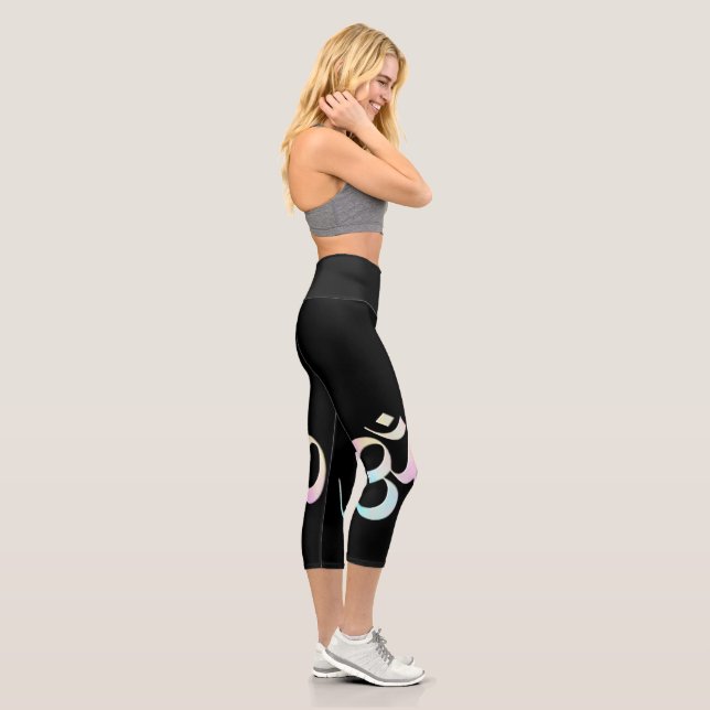 Pastell Om Capri Leggings (Rechts)