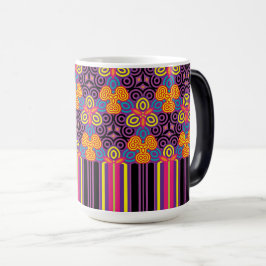 Pastell-Ornament-Muster mit Nahtlosem Design Verwandlungstasse