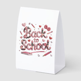 Pastell Petals & School Days Card Tischaufsteller