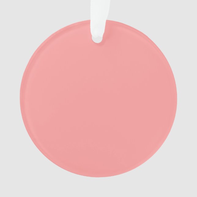 Pastell Pink Lmon Ornament (Vorderseite)