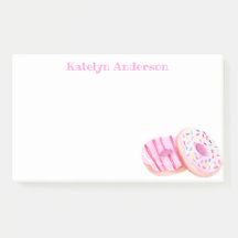 Pastell Pink Mattiert Donuts Personalisiert