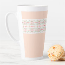 Pastell Pinks Peach und Green