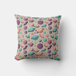 Pastell Planeten Kissen